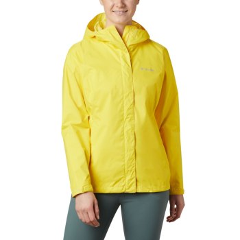 Columbia Ženske Jakne - Arcadia II Rain Žute | EHIK-80523